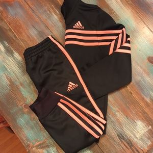 Adidas girl track suit